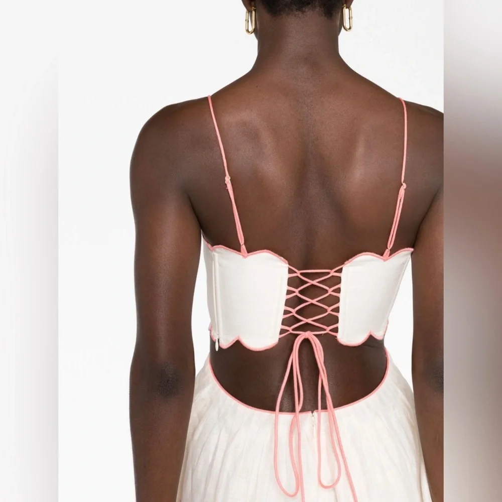 SOLD Zimmermann Devi Midi Linen Dress - size 0 | XS-S - Picture 5 of 15